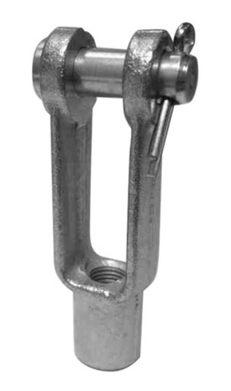 30 Series clevis with 1/4 pin - Click Image to Close